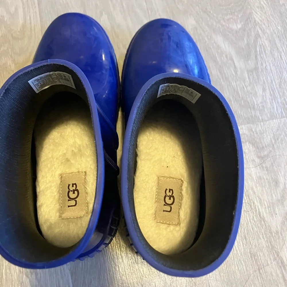 UGG  Vibrant Blue Waterproof Boots‎
